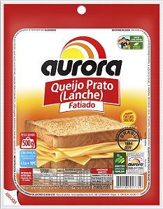 Queijo Prato Fatiado 300g Aurora