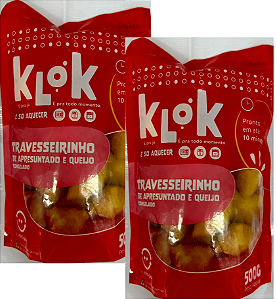 Travesseirinho Presunto e Queijo 500g Klok