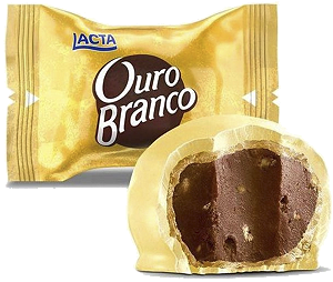 Chocolate Bombom Ouro Branco 20g Lacta