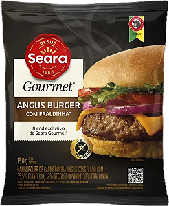 Hamburguer Angus Blend Fraldinha 150g Seara Gourmet