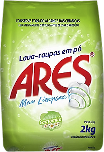 Sabão Em Pó Max Limpeza Camomila 2Kg Ares