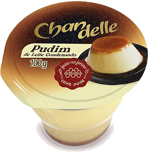 Pudim De Leite Condensado 100g Chandelle