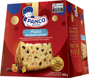 Panettone De Frutas Tradicional 400g Panco