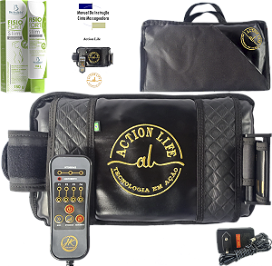 Cinta Massageadora Redutora E Modeladora Action Life