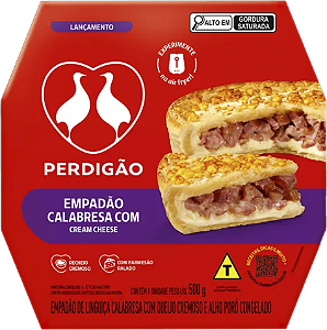 Empadão De Calabresa Com Cream Cheese 500g Perdigão