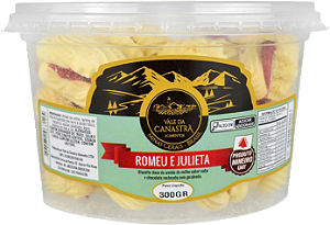 Biscoito Romeu e Julieta Recheada Goiabada 300g Vale Da Canastra