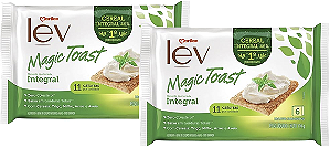 Kit 2 Torradas Magic Toast Integral 110g Marilan