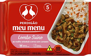 Lombo Com Molho Oriental, Arroz e Cenoura 300g Perdigão