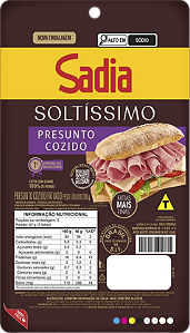 Presunto Cozido Fatiado 200g Sadia