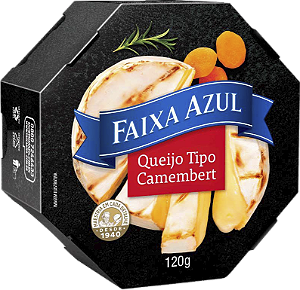 Queijo Camembert 120g Faixa Azul