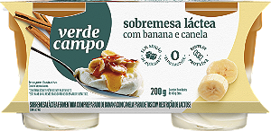 Sobremesa Banana Com Canela 200g Verde Campo