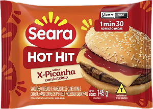 Sanduiche Hot Hit X-Picanha 145g Seara