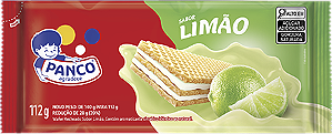 Biscoito Wafer Limão 112g Panco