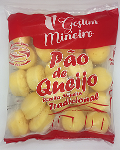 Pão De Queijo Tradicional Queijo Canastra 1Kg Gostim Mineiro