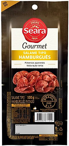 Salame Hamburguês Fatiado 100g Seara Gourmet