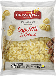 Capeletti De Carne 1Kg Massa Leve