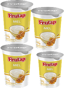 Kit 4 Iogurte Integral Mel 150g Frutap