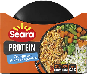 Frango, Legumes e Arroz Protein Panelinha 270g Seara