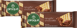 Kit 2 Biscoito NeWafer Chocolate 100g Piraquê