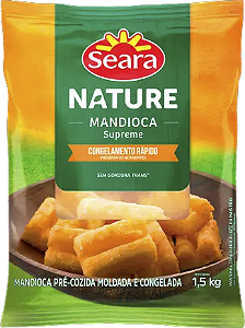 Mandioca Supreme Pre Cozida 1,50 Kg Seara Nature