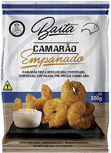 Camarão Empanado Congelado 300g Baita