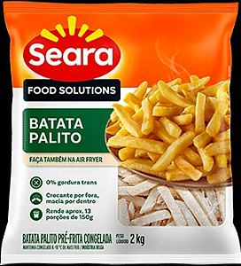 Batata Palito Congelada 2,00Kg Seara