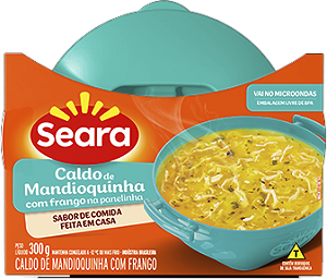 Caldo De Mandioquinha Com Frango Panelinha 300g Seara