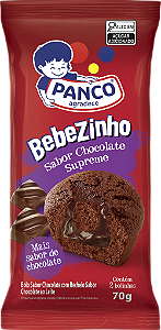 Bolinho Bebezinho Chocolate Supreme 70g Panco