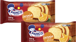 Kit 2 Bolo De Laranja 300g Panco