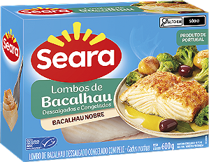Lombo De Bacalhau Gadus Morhua 600g Seara