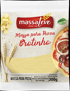Massa Pizza Brotinho 300g Massa Leve