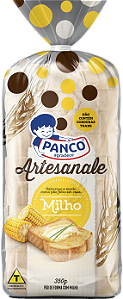 Pão De Forma Artesanale Milho 350g Panco