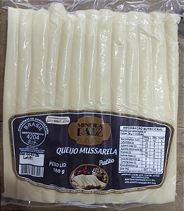 Queijo Mussarela Palito Tradicional 200g Mineira Raiz