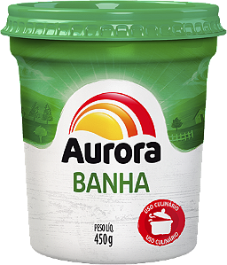 Banha Suína 450g Aurora