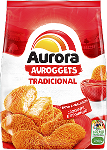 Empanado De Frango Tradicional 275g Auroggets Aurora