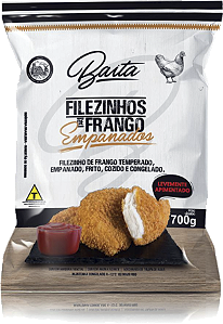 Filezinho De Frango Empanado Apimentado 700g Baita