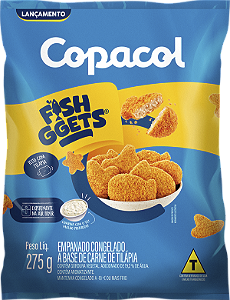 Fishggets De Tilápia Empanada 275g Copacol