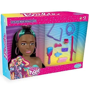 BONECA TOTALLY HAIR VERDE - NEGRA EC ST