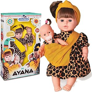 BONECA AYANA BRANCA EC ST