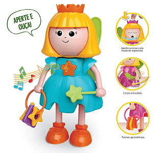 BONECA FLORA - FADINHA DE ATIVIDADES EC ST