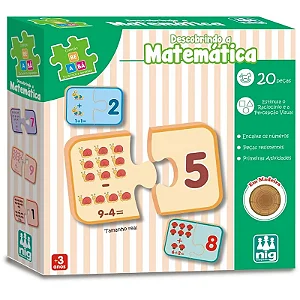 MAD. BE A BÁ- DESCOBRINDO A MATEMÁTICA - 20 PÇS EC ST