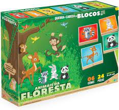 QUEBRA CABEÇA EM BLOCOS - FLORESTA EC ST