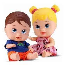 LITTLE DOLLS GEMEOS (MENINA E MENINO) EC ST
