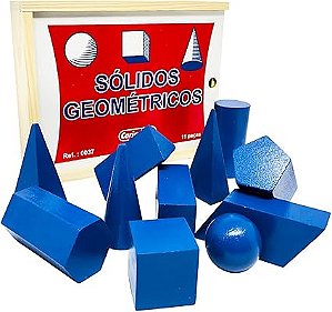 SÓLIDOS GEOMÉTRICOS C/11 PÇS CARIMBRAS EC ST EC1