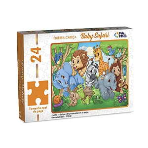 Q. CABECA 24 PCS - BABY SAFARI EC ST