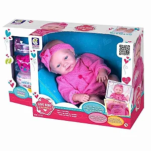 BONECA LOVE BEBE BY COTIPLAS ACESSORIOS