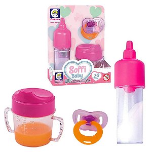 BRINQUEDO SOFFY BABY KIT ALIMENTACAO