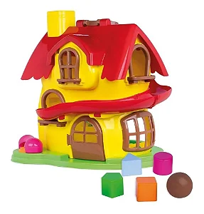 BRINQUEDO CASA DA MASHA COM ATIVIDADES