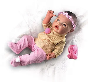 BONECA PREMIUM REBORN MENINA