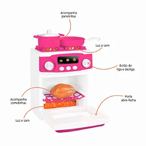 FOGAO FORNO GRILL ELE CASA ENCANTADA